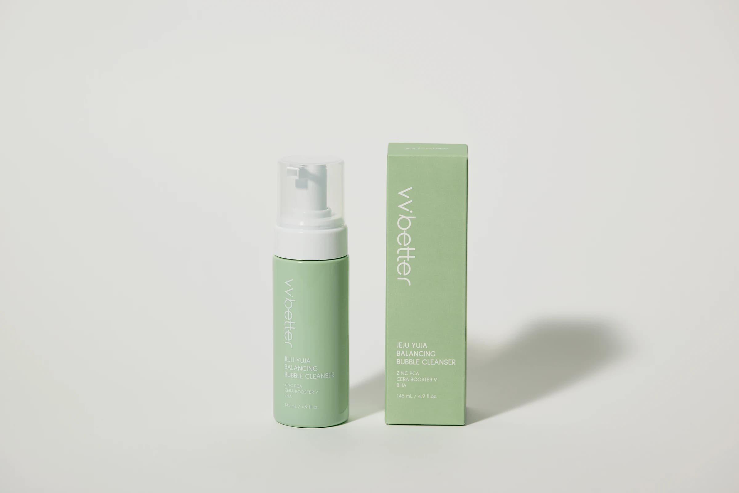 Jeju Yuja Balancing Bubble Cleanser
